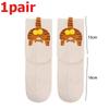 4pcs Funny Abstract 3D Cat Butt Mid-Tube Socks Cartoon Quirky Cotton Casual Socks Cat Egg Floor Sock for Cute Girls Couple Gifts