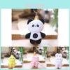Super Soft Mini Animal Plush Keychain Pp Cotton Filled Cute Bag Decoration