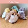 Cartoon Cute Parrot Kiwi Bird Sparro Swallow Bird Plush Toy Pendant For Kid Gift