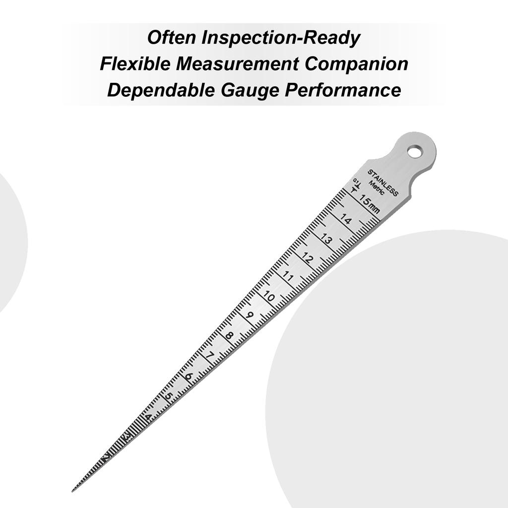 Gap Gauge Lightweight Measurement Tool Stainless Steel Measurement Toosl Set With Clear Numerical Identification For Gauging