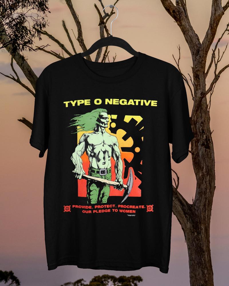 

Type O Negative Pledge To Women Casket Crew Black All Size Shirt KC860 Unisex T-Shirt S