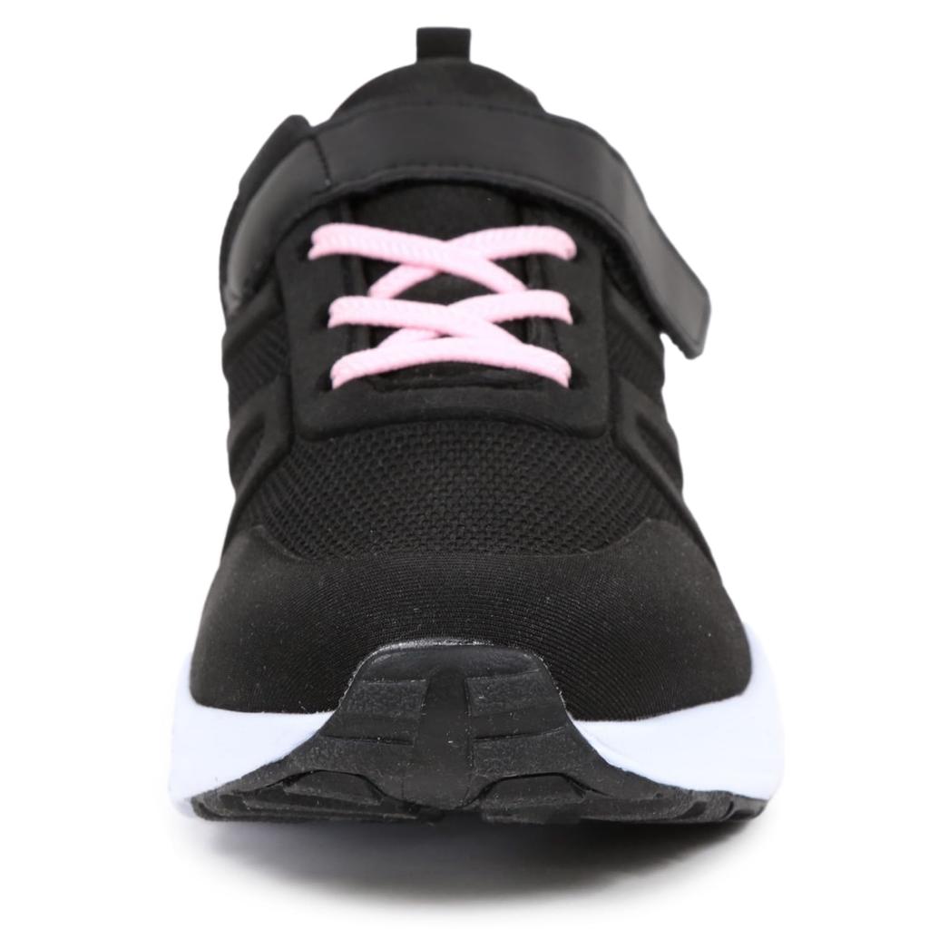 Junior z odblaskową gumką na 24 cm [Akiriko] sneakersy, wodoodporne przez 4 godziny, antybakteryjne, antyzapachowe, antypoślizgowe, materiał, sznurowadła, rzep,