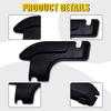 Rear Windshield Harness Protective Cover for Jeep Wrangler JL 2018- Defogger Cable Cover Glass Heating Line Cover