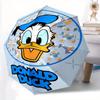 1pc Donald Duck Theme Pattern Beautiful Looking Automatic Folding Umbrella, 3 Folding, 8 Iron Frame Design, Durable and Suitable for Travel