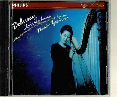 CD DEBUSSY, NAOKO YOSHINO - Musique Romantique Pour Harpe 4460642 Philips 1995 Europe Classical Used