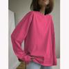 Hirsionsan Basic O-neck 100% Cotton T Shirt Women Loose Oversized Pullover Chic Cusual Tees Female Tops Girl Clothing 16 Colors