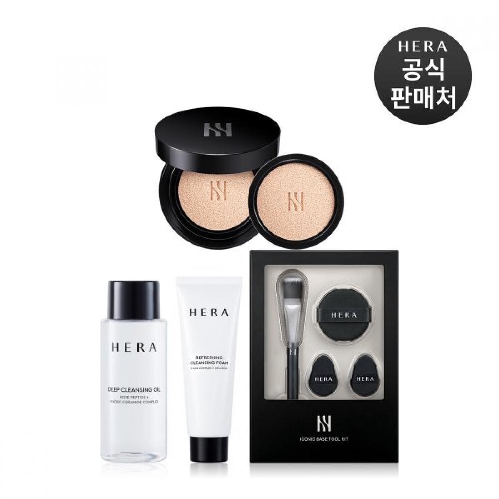 Hera Black Cushion Foundation Duo Spf34 Pa++  15g+15g 13N1