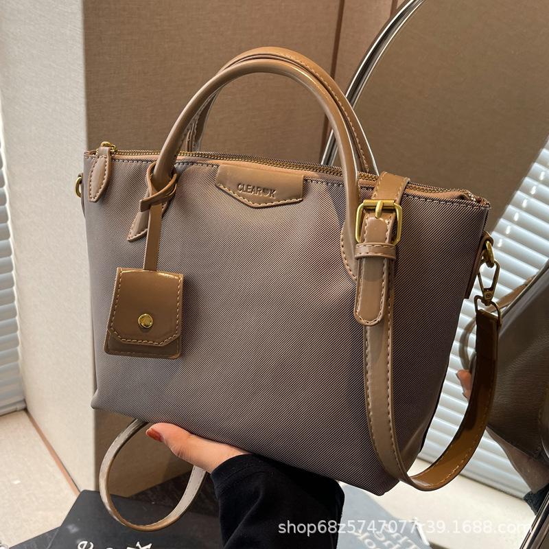 Large capacity Oxford cloth dumpling bag large bag women's 2025 new fashion handbag high-end one-shoulder crossbody bag