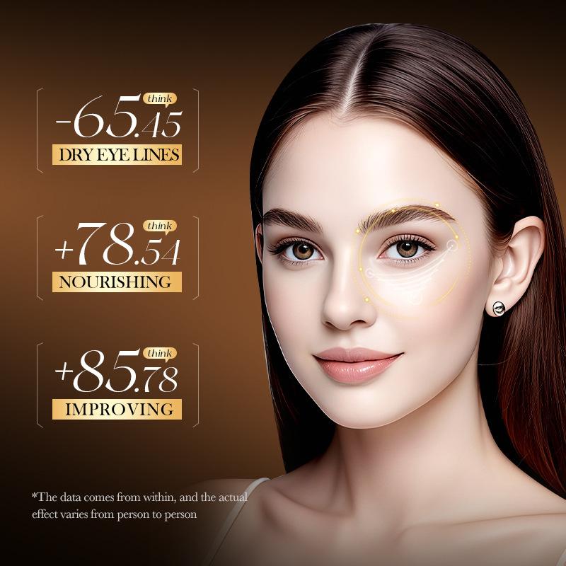 Sadoer Caffeine Crystal Collagen Eye Mask Anti Dark Circles Ant -Aging Anti Wrinkles Moisturizing Eye Patche Skin Care 1/2/4pcs