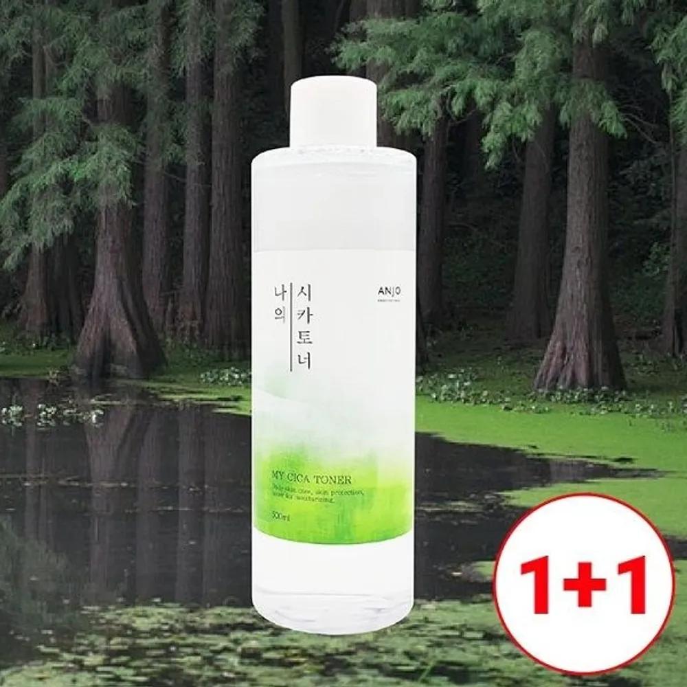[ANJO] Large Size My Cica Toner 1+1 Special (500ml+500ml)
