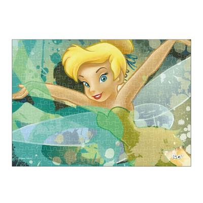 Tenyo [Pagaminta Japonijoje] 266 dalių Gyutto serijos dėlionė Disney Tinker Bell Vitražas (18,2x25,7 cm) DSG-266-980 su aptarnavimo kortele