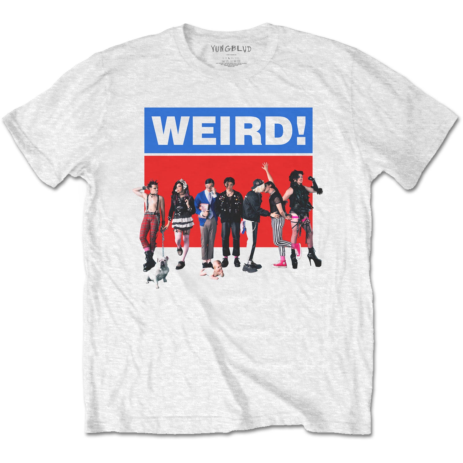 Yungblud tshirt weird official new L