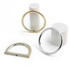 1PC Acrylic D Round Shape Purse Sewing Frame DIY Bag Handles For Bag Making Purse Handles Replacement Crochet Bag Handles