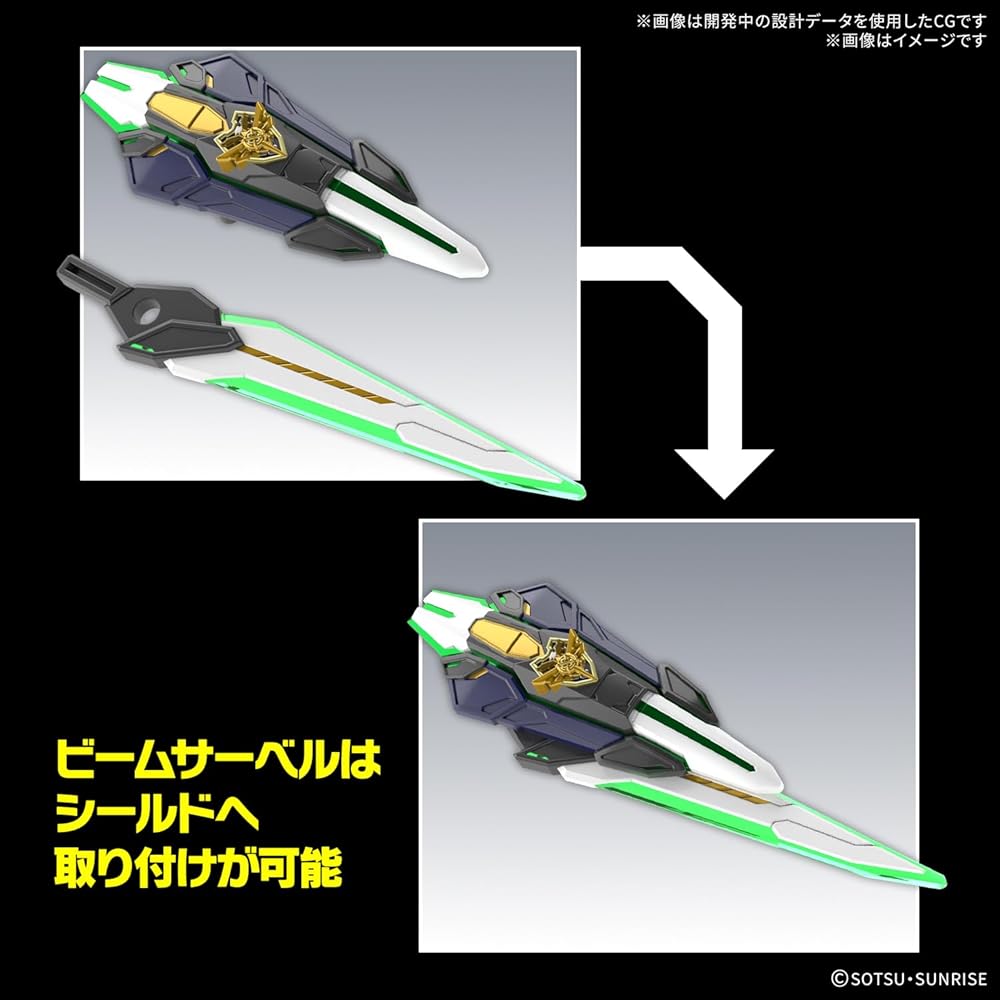 Bandai Spirits SDW Heroes GF Gundam Astraea Type-B Color-Coded Plastic Model Kit