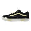 Vans Old Skool Abrasion Resistant Low top Skateboard Shoes Unisex Black Yellow VN000D3HY28(Team183-)