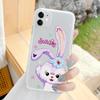 Cartoon Dailu Apple 17max mobile phone case iphone16 transparent 12pro cute 14 anti-drop 15 applicable