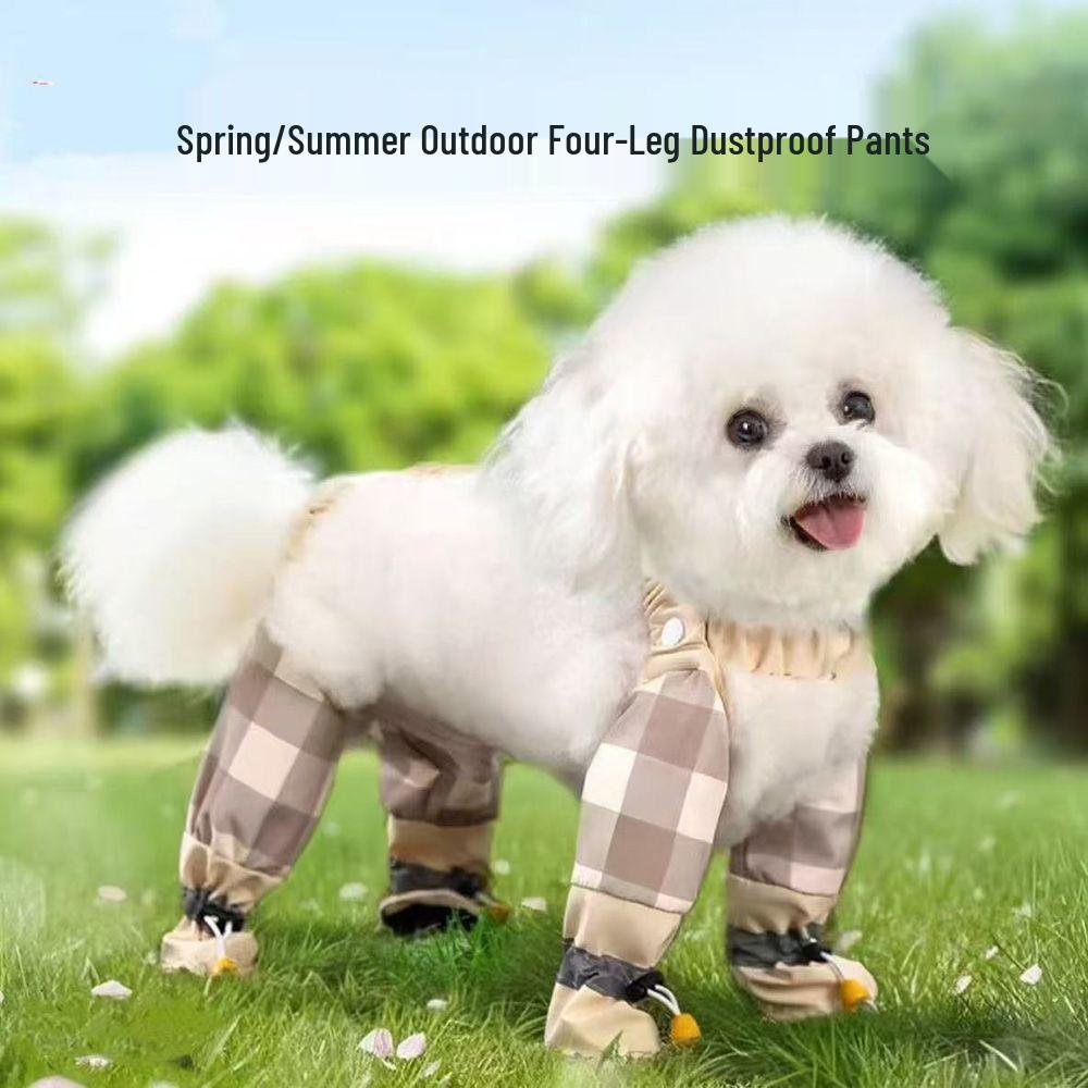 Dog Dustproof Pants and Leg Warmers - Fashionable Protective Wear for Dogs