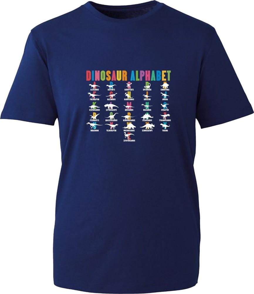 Dinosaur Alphabet Tshirt Types Of Dinosaurs Alphabet Dino Alphabet Unisex Top S