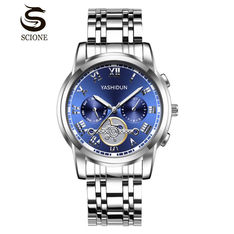 SCIONE Quartz Men's Watch White Beard Smiling Men's Watch Fashion Steel  Belt Net Red Style Watch acquista in modo economico — spedizione gratuita,  recensioni reali con foto — Joom