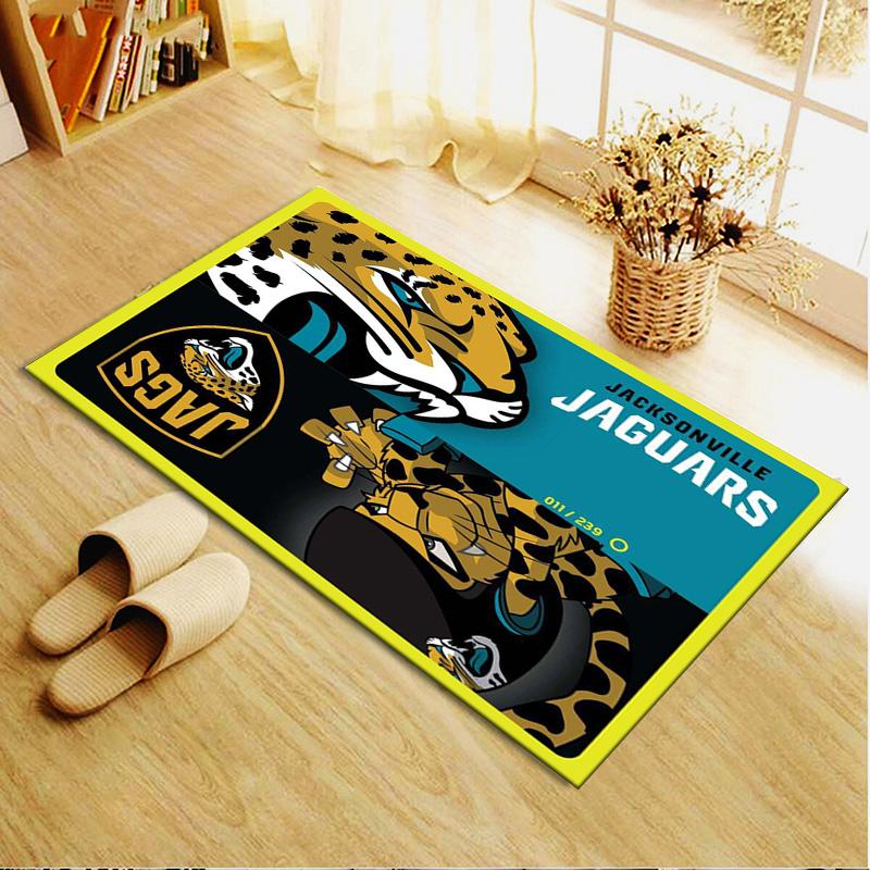Jacksonville Jaguars Logo Carpet Rug for Living Room Bedroom Home Sofa Decoration,Kids Play Non-slip Floor Mat
