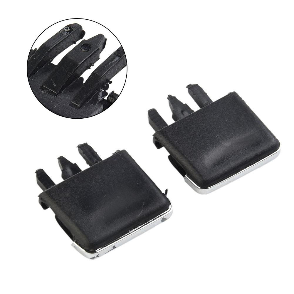 For Toyota Corolla 2004-2010 Parts Slice Clip Plastic 1pair Attachment Black Equipment For Corolla Louvre Blade