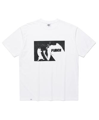 CAVISH Punch Ss Tee White(Cv2Fmut504A)