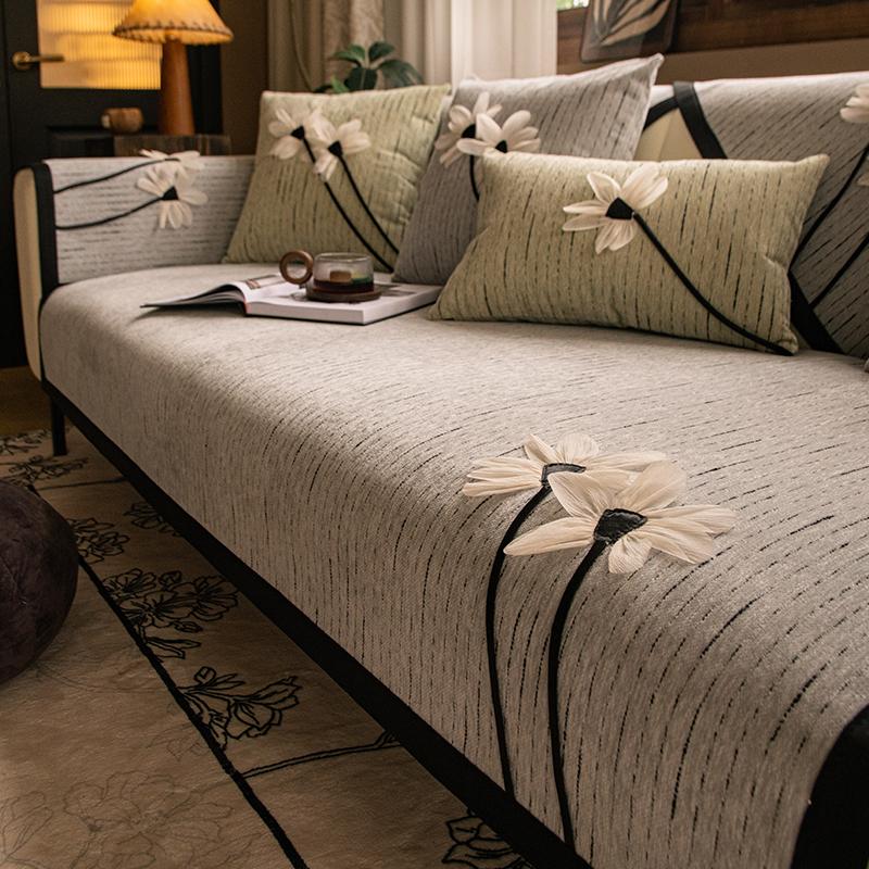 

Чехол для дивана в гостиную, чехол для дивана, защитный чехол, универсальное полотенце для домашних животных, детский, коврик, нескользящий, рождественский 70x70cm