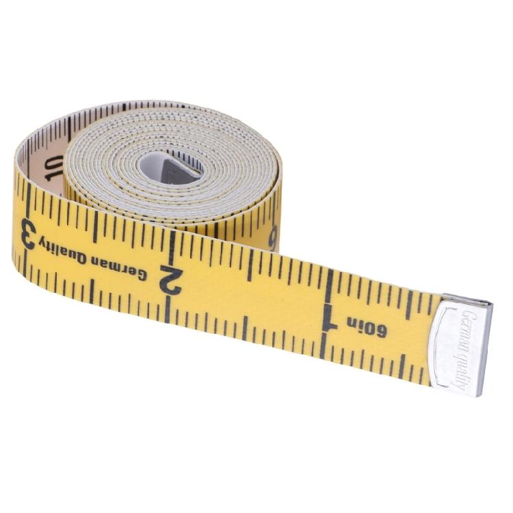 60"/150cm Soft BodyFitness Measuring Ruler Sewings Cloth Tailor Tape Measure