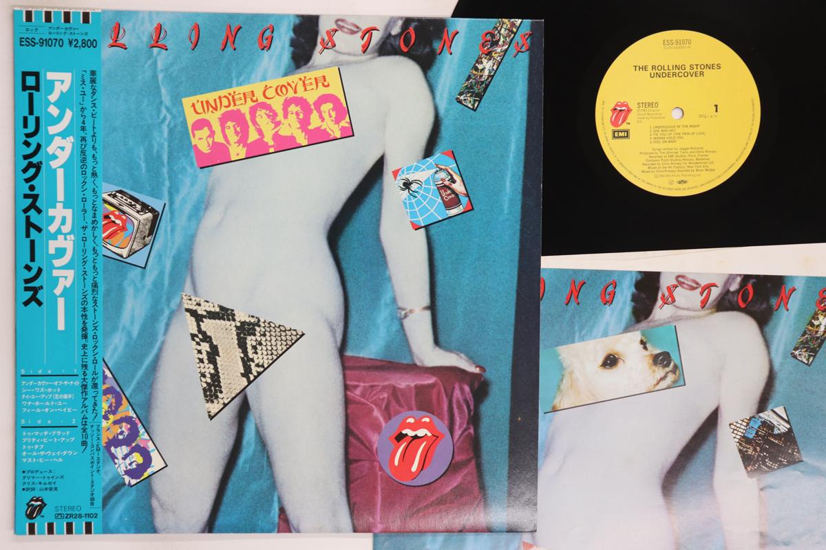 LP Пластинка ROLLING STONES Undercover ESS91070 EMI 1983 Япония Оби Рок Б/У