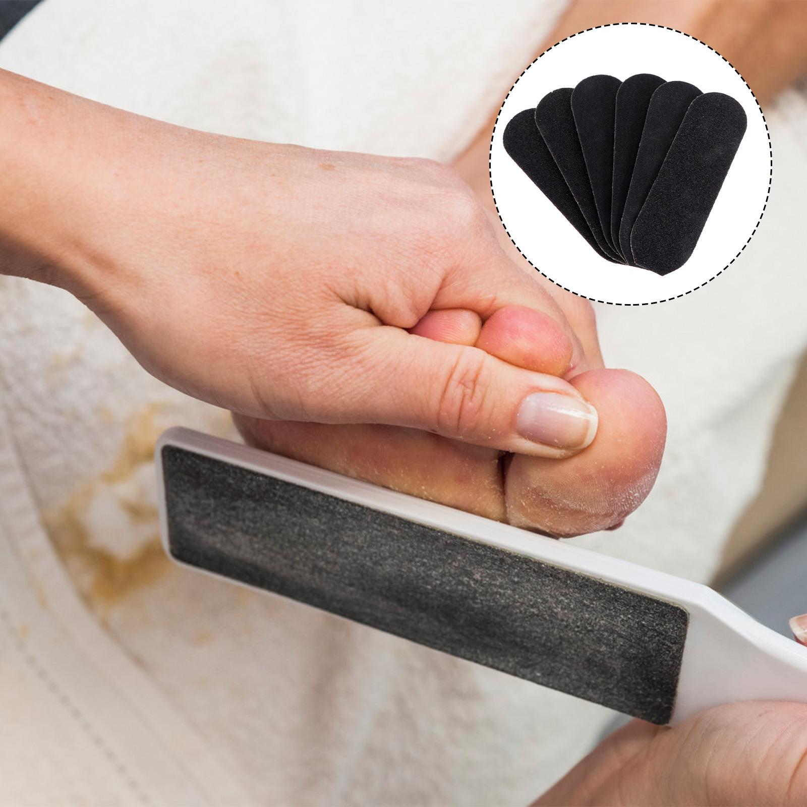 

60pcs Sanding Discs Foot Care Sandpaper Callus Remover Replacement Discs Polishing Pads Gentle Filing Action Hard Skin Softener 13.40X4.30X0.10CM