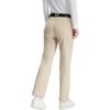 Fila Golf Series Soft Comfortable Simple Solid Color Straight Leg Casual Pants Women Bottoms Beige A11W445601F-LK