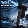 X6 Turbo Jet Blower 150000RPM Powerful Air Blower Brushless Motor Turbo Fan Jet Fan Cleaning Air Duster Blower Air Puissant Tool Mass Air Flow 3