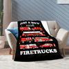Firefighter Customize Your Name Blanket Warm Comfortable And Soft Blankets Are Suitable For Home Lunch Break Blanket Office Sofa Sofa Gift To