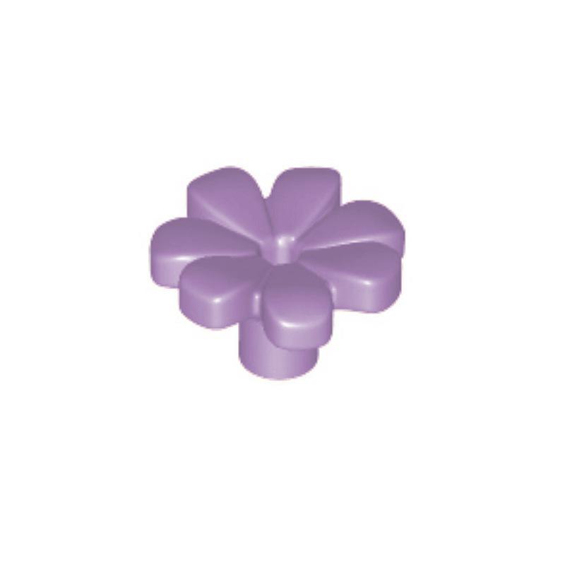 200pcs Building Block Third-party Parts Compatible With 32606 Plant Flower with Bar and Small Pin Hole