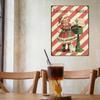 Vintage Tin Sign 8x12 Inch Letter to Santa, Retro Wall Art Home Decor, Rustic Tinplate Painting for Living Room Bedroom, Easy to Hang 2pcs