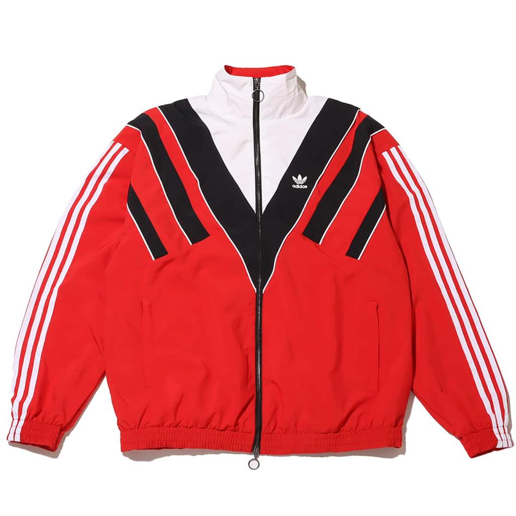 adidas Rasant Cut Line Track Top Collegiate Red Unisex Tops JW9741