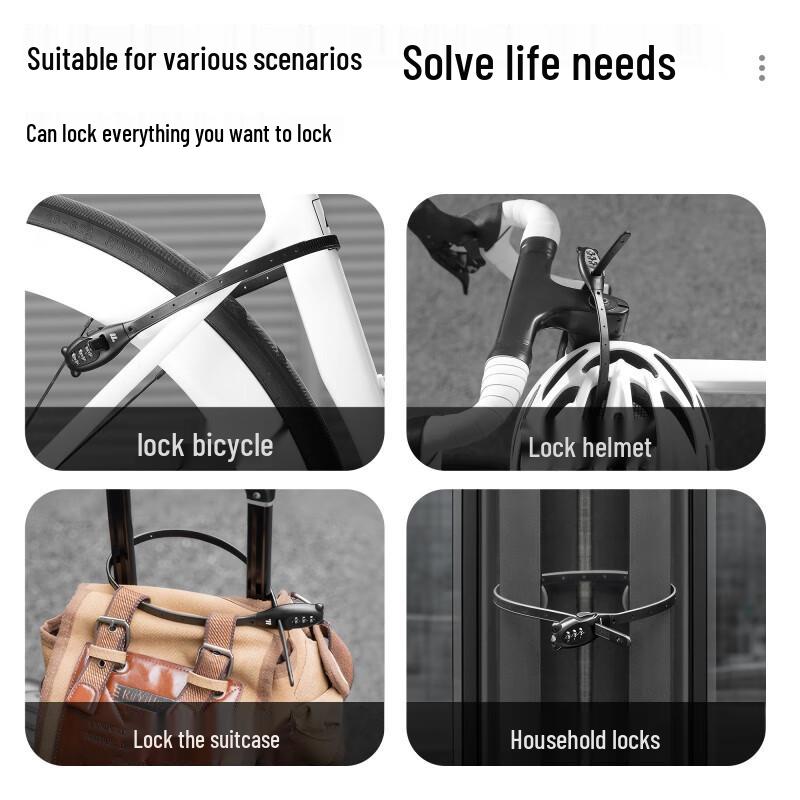 West Rider Portable Anti-theft Cable Lock
