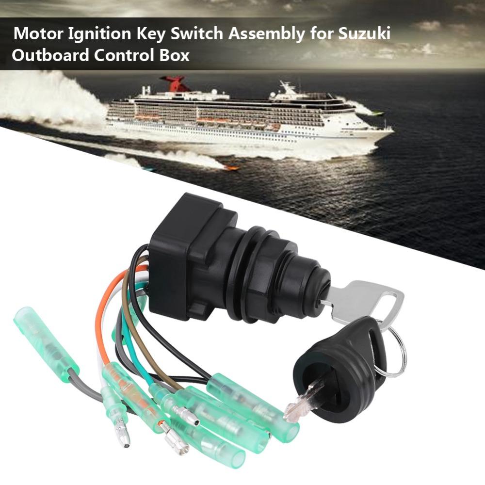 Motor Part Motor Ignition Key Switch Replacement Part Key Switch Assembly For Suzuki Outboard