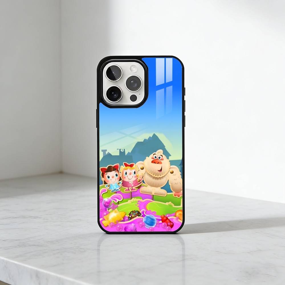 CCS Game C-Candy C-Crush Parinting Phone Case For iPhone17,16,15,14,13 Plus,Pro Max Magnetic For Magsafe Wireless Charging