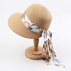 1Pc Women Sun Floppy Roll Up Wide Brim Beach Hat Foldable Summer Straw Hats