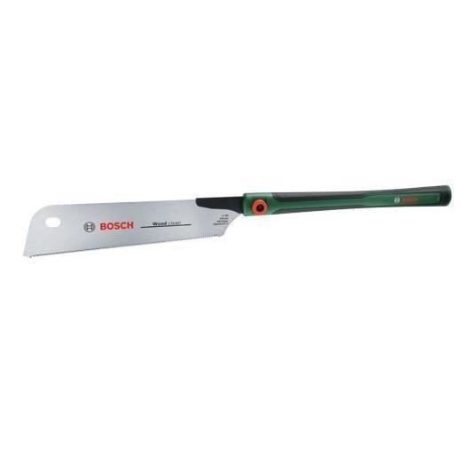 Bosch Scie japonaise Kataba 270 mm (coupes droites précises ; lame acier SK5 flexible ; dents fines ; poignée Softgrip)