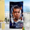 Mbappé Personalized Text Beach Towel High Absorbency & Quick-Dry Portable for SwimmingBeachCamping Travel Beach AccessoriesGym