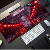 1PC Custom Name Japanese Lanterns Rain Mouse Pad, Keyboard and Mouse Desk Pad, for Computer Notebook  Birthday Gift For Any Room Or Office