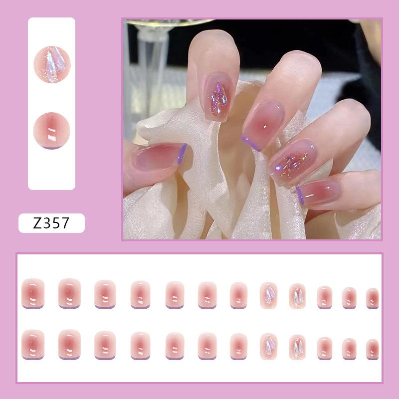 Wear Nail Diamond Small Fresh Three-dimensional Pattern Love Bow Nail Patch Nail Wear Nail Product