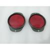 Red Reflector Assy Pair Late M-series For Jeeps Willys M38 M38A1 M151 M37 M715