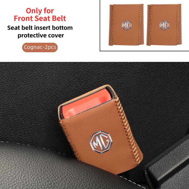 Auto Seatbelt Buckle Cover Car Accessories For MG Morris Garages 6 3 5 7 TF ZR ZS HS GS GT Hector RX5 RX8 350 550 Gundam