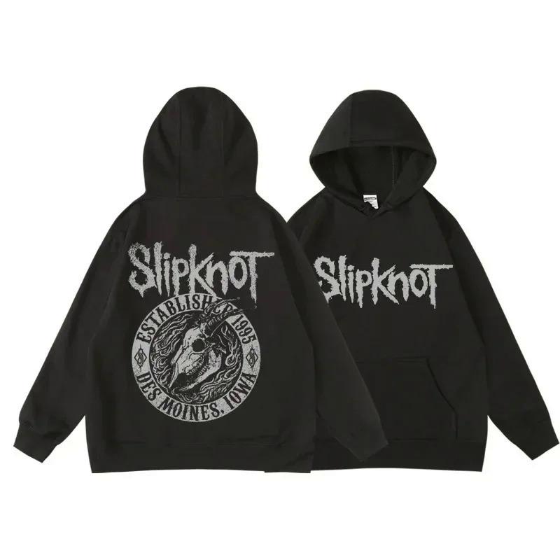 European Size Slipknot 'Prepare for Hell' Men's Rock Hoodie