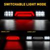 For 2004-08 Ford F-150 Lobo LED 3rd Third Tail Brake Cargo Stop Light Smoked EOA