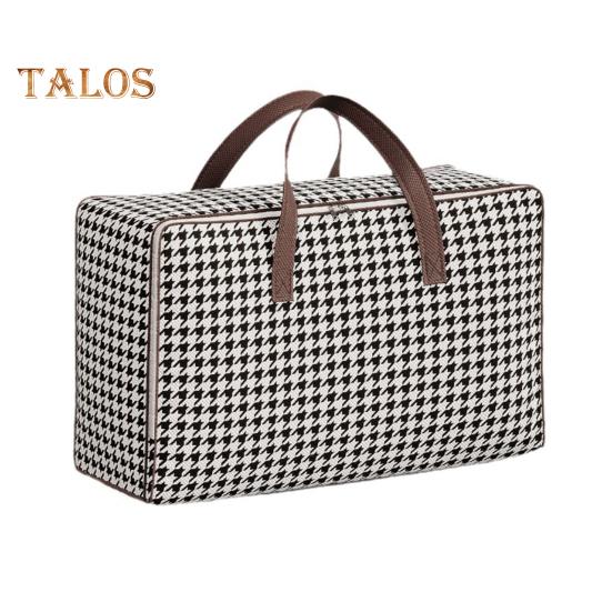 

Портативный органайзер для хранения стеганых одеял, большая вместимость 25 кг, усиленные ручки, водонепроницаемая сумка для хранения с двойными молниями S