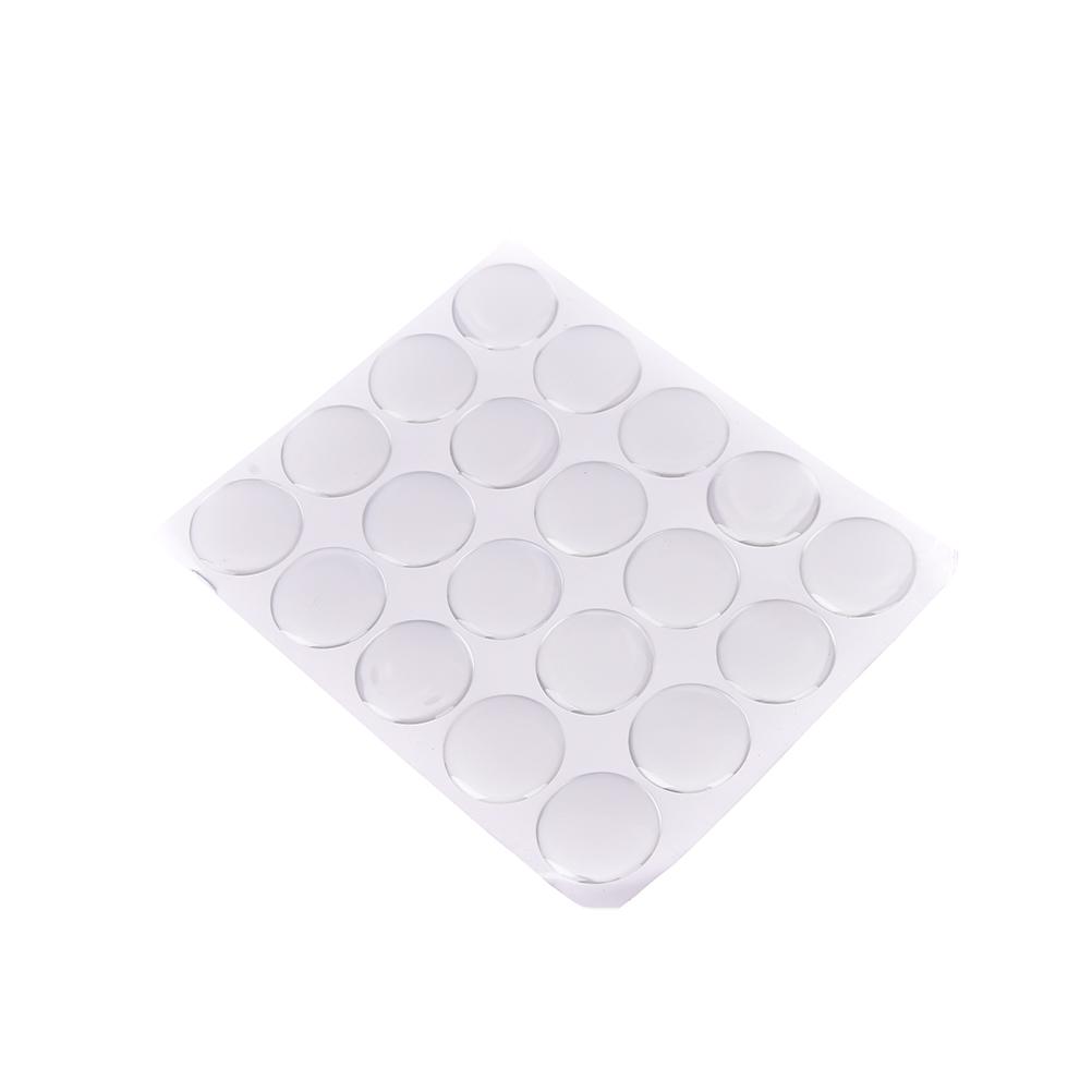 

Hot 100Pc Crystal Clear Epoxy Adhesive Circles Bottle Cap Sticker 25MM Round Crafting DIY 3D Resin Patch Dots For Bottle Caps